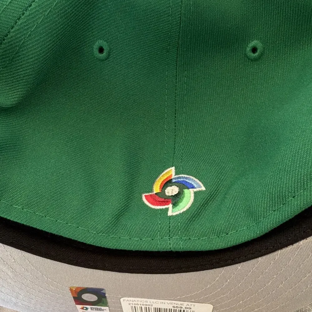 New Era 59FIFTY Mexico World Baseball Classic Fitted Hat Green/Red 7 1/2